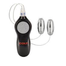 Load image into Gallery viewer, COLT Twin Turbo Bullets Vibrator Silver