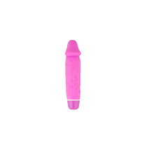 Load image into Gallery viewer, Seven Creations Silicone Classic Mini Pink Thick Veined 15cm