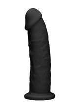 Load image into Gallery viewer, Silicone Dual Density Dildo Without Balls 9 Inch Black