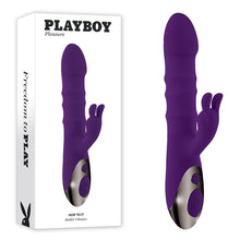 Load image into Gallery viewer, Playboy Pleasure HOP TO IT Thrusting G Spot Rabbit Vibrator