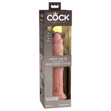 Load image into Gallery viewer, King Cock Elite 9'' Dual Density Cock Flesh Realistic Dildo Suction Sex Toy