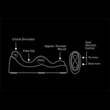 Load image into Gallery viewer, Ruby Glow Blush Vibrator Wand