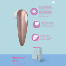 Load image into Gallery viewer, Satisfyer 1 Air Pulse Waves Clitoral Stimulator Vibrator Clit Sucker Sex Toy