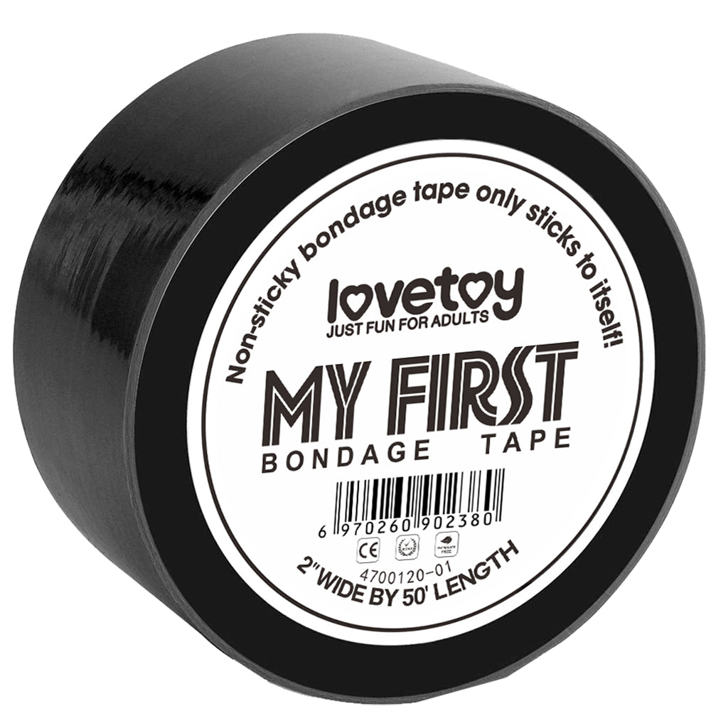 Lovetoy 15m Fetish Bondage Tape Restraints Non-Sticky Tie BDSM Handcuffs Sex Toy