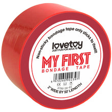 Load image into Gallery viewer, Lovetoy 15m Fetish Bondage Tape Restraints Non-Sticky Tie BDSM Handcuffs Sex Toy
