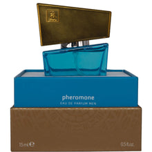 Load image into Gallery viewer, Shiatsu Pheromone Perfume for Men to Lure Her 15ml Cologne Attractant Light Blue
