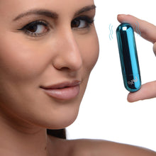 Load image into Gallery viewer, Bang! 10X Vibrating Ultra Bullet Power Vibrator Rechargeable Sex Toy Blue
