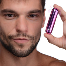 Load image into Gallery viewer, Bang! 10X Vibrating Ultra Bullet Power Vibrator Rechargeable Sex Toy Purple
