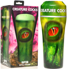 Load image into Gallery viewer, Creature Cocks Raptor Reptile 3D Stroker Male Masturbator Pocket Pussy
