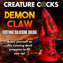 Load image into Gallery viewer, Creature Cocks Demon Claw Fisting Silicone Dildo
