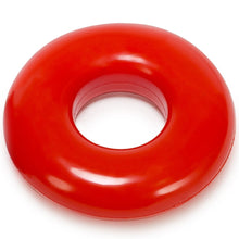 Load image into Gallery viewer, OXBALLS DO-NUT- 2 jelly cockring w/ flat inner chamber RED
