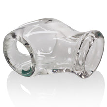 Load image into Gallery viewer, OXBALLS UNIT-X STRETCH Cocksling Ballstretcher Penis Ring Clear
