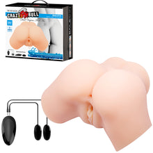 Load image into Gallery viewer, Crazy Bull Samantha Vibrating Vagina &amp; Anal Masturbator
