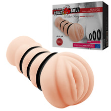 Load image into Gallery viewer, Crazy Bull Julia Realistic Vagina Masturbator &amp; 3 Tightness Rings Stroker
