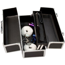 Load image into Gallery viewer, BMS Lockable Keyless Large Vibrator Case Sex Toy Storage Trunk Chest Black
