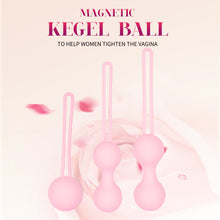 Load image into Gallery viewer, Bolas Kegel Balls Vagina Training Kit Ben Wa Silicone Set of 3 Sex Toy
