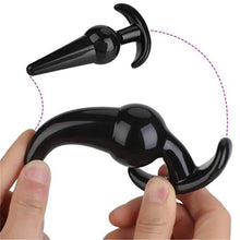 Load image into Gallery viewer, 4-Pack Anal Plug Training Kit Butt Beads Unisex Bum Dildo Sex Toy
