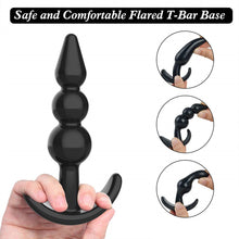 Load image into Gallery viewer, 4-Pack Anal Plug Training Kit Butt Beads Unisex Bum Dildo Sex Toy
