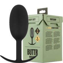 Load image into Gallery viewer, EDC BUTTR Heavy Duty Weighted Butt Plug Anal Sex Toy
