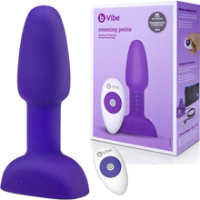 Load image into Gallery viewer, B-Vibe Rimming Plug Petite Purple
