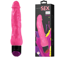 Load image into Gallery viewer, Baile 9.5&quot; Realistic Vibrating Dildo 24cm Flexible Firm Dong Vibrator
