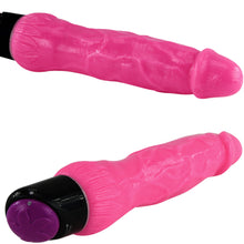 Load image into Gallery viewer, Baile 9.5&quot; Realistic Vibrating Dildo 24cm Flexible Firm Dong Vibrator
