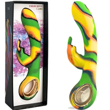 Load image into Gallery viewer, Camo Dini G Spot Rabbit Vibrator Heated Clitoral Stimulator USB Vibe Sex Toy
