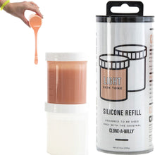 Load image into Gallery viewer, Clone A Willy Silicone Refill Light Skin Tone
