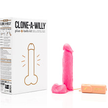 Load image into Gallery viewer, Clone a Willy Plus Balls Kit Hot Pink 
