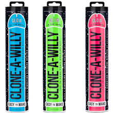 Load image into Gallery viewer, Clone-A-Willy Glow in the Dark Penis Cloning Kit Vibrator
