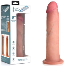Load image into Gallery viewer, Jock 8&quot; Dual Density Silicone Dildo Realistic Dong Suction Cup Sex Toy
