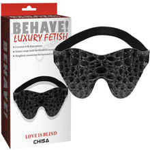 Load image into Gallery viewer, Chisa Love is Blind Blindfold BDSM Eye Mask Bondage Fetish Sex Toy

