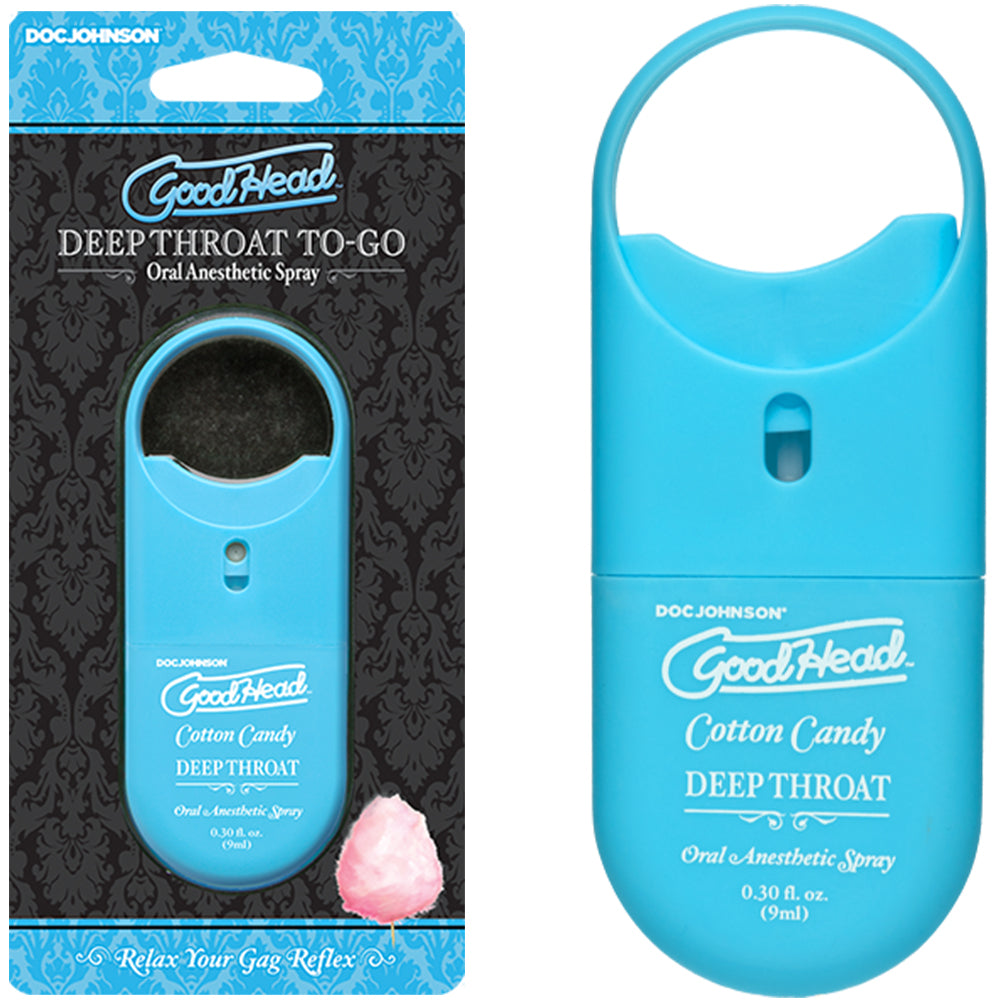 GoodHead Deep Throat Spray Cotton Candy Flavoured Oral Sex Desensitizer Lube