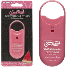Load image into Gallery viewer, GoodHead Deep Throat Spray Watermelon Flavoured Oral Sex Desensitizer Lube
