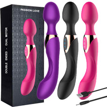 Load image into Gallery viewer, Dolly Double-Ended G-Spot Vibrator &amp; Clitoral Stimulator Rechargeable
