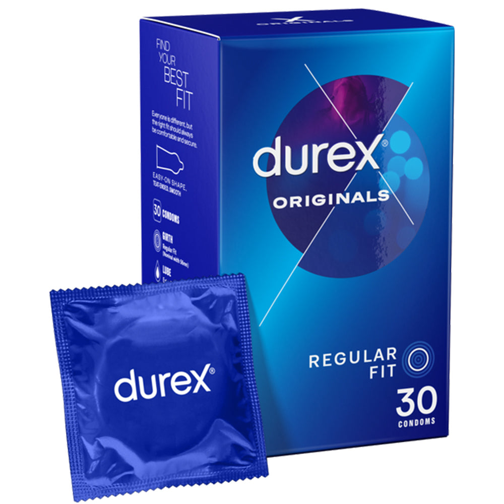 Durex Regular 30's Male Condoms