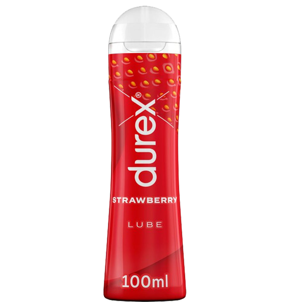 Durex Strawberry Lube 100ml Personal Lubricant Oral Sex