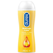 Load image into Gallery viewer, Durex 2-in-1 Sensual Ylang Ylang Massage Gel Lube (200ml) Personal Lubricant

