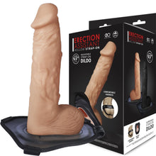 Load image into Gallery viewer, Erection Assistant Hollow Strap On 9.5&quot; Flesh
