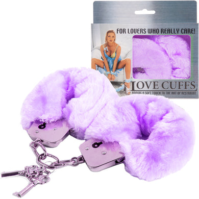 Love Cuffs Fluffy Purple