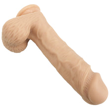 Load image into Gallery viewer, FAAK G117 Large 25cm Dual Density Realistic Veined Dildo Silicone Dong Sex Toy
