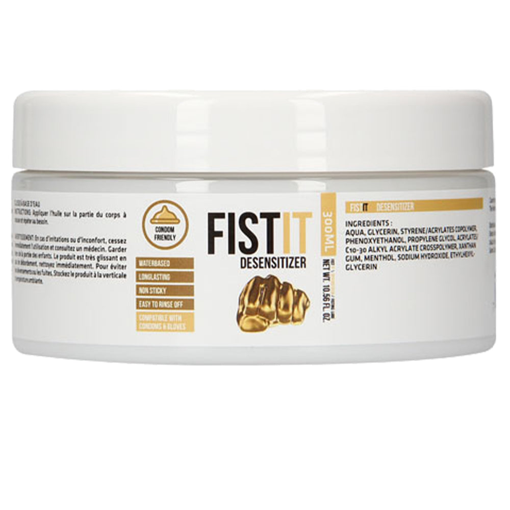 Pharmquests Fist-It Desensitizer Personal Lubricant Numbing Sex Lube 300 ml
