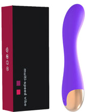 Load image into Gallery viewer, Flur USB Rechargeable G-Spot Vibrator Clit Stimulator Dildo Sex Toy
