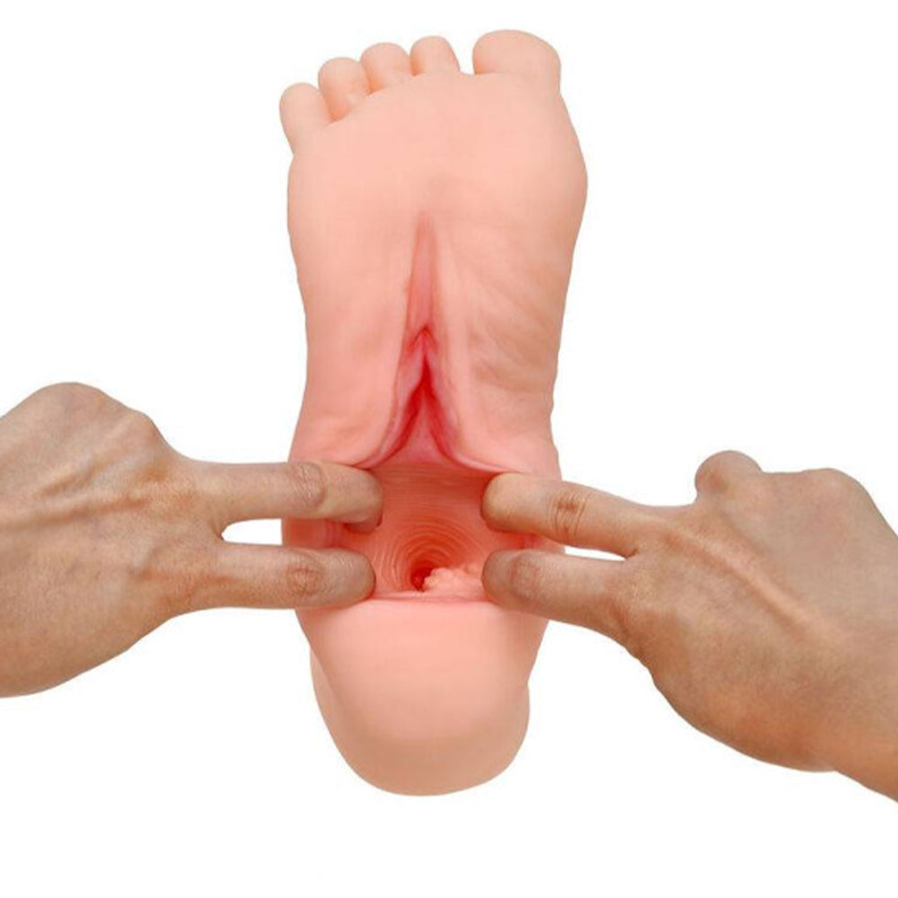 Foot Fetish Realistic Feet Stroker Pair Male Masturbator Foot Fetish Realistic Feet Stroker Pair Male Masturbator