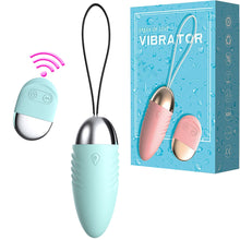 Load image into Gallery viewer, Gina Wireless Vibrating Egg Kegel Ball Ben Wa Vibrator Pink Blue
