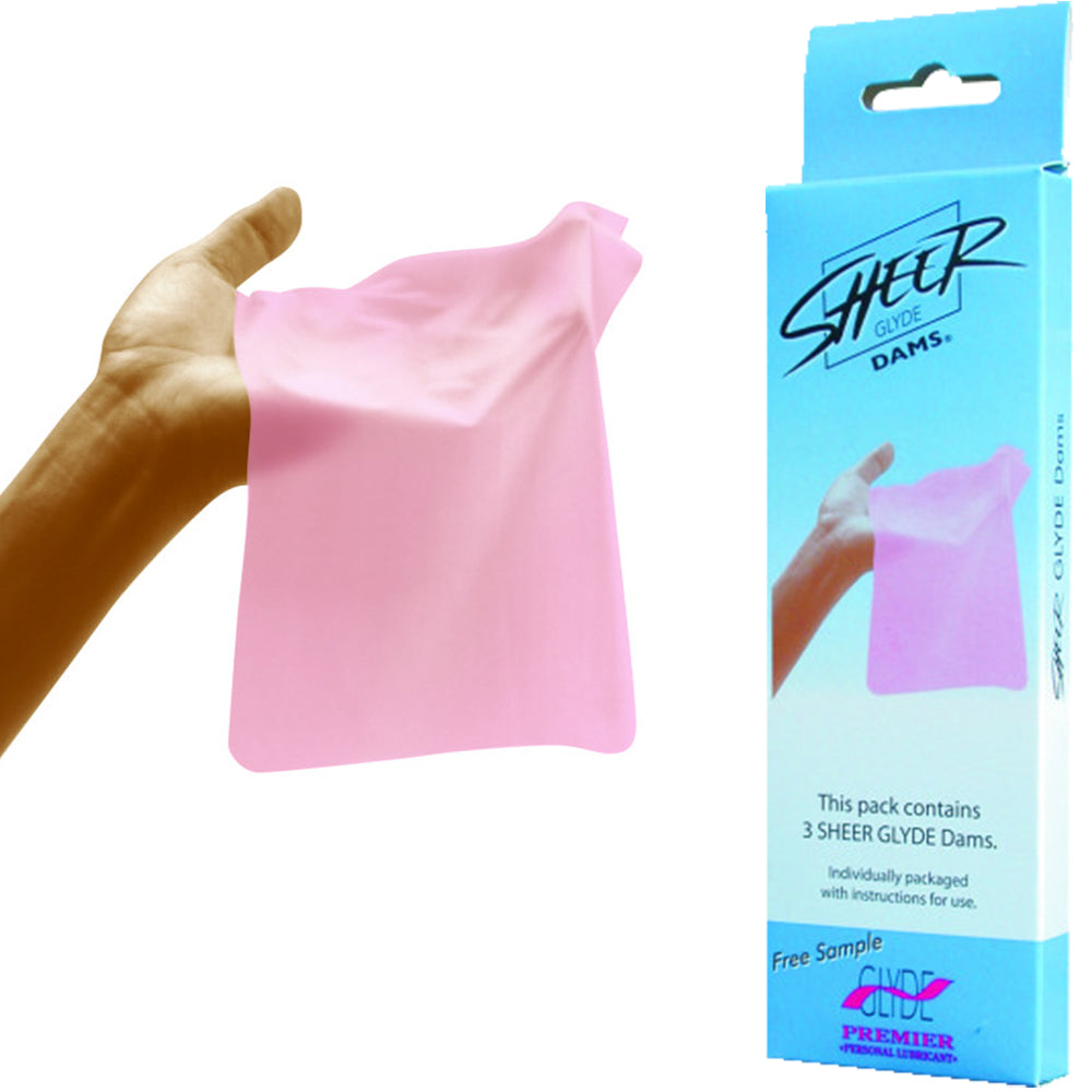 Glyde Oral Sheer Dam 3-Pack