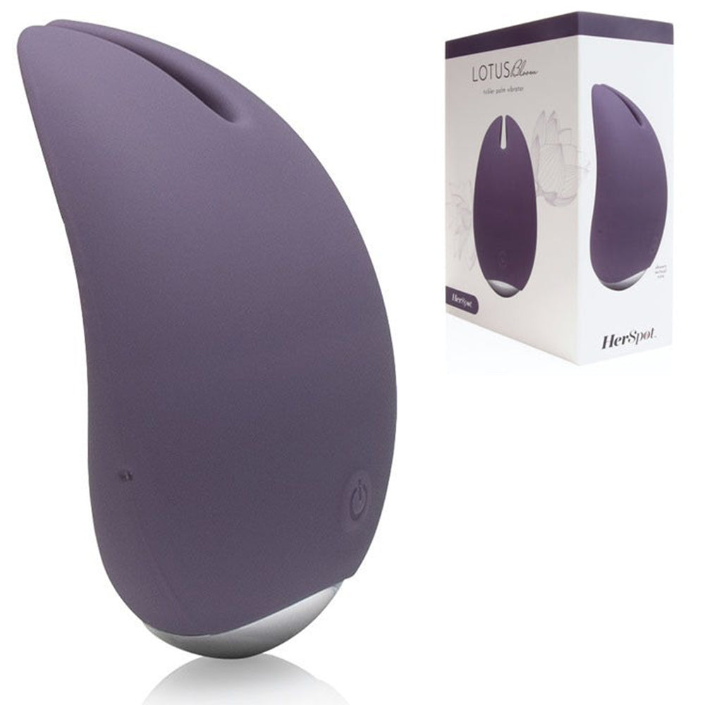 HerSpot Lotus Bloom Silicone Palm Vibrator