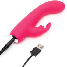 Load image into Gallery viewer, Happy Rabbit Mini Rechargeable Rabbit Vibrator Pink
