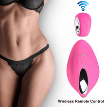 Load image into Gallery viewer, Hubba Wearable Clitoral Stimulator Vibrator Panties Vibrating Panty Pink
