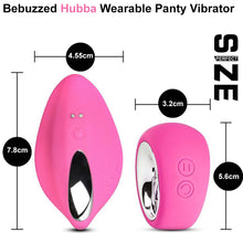 Load image into Gallery viewer, Hubba Wearable Clitoral Stimulator Vibrator Panties Vibrating Panty Pink
